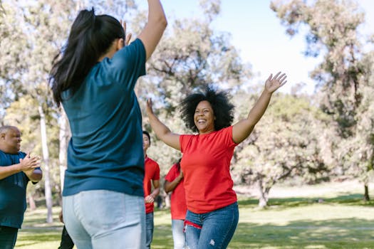 family celebrating potty training success