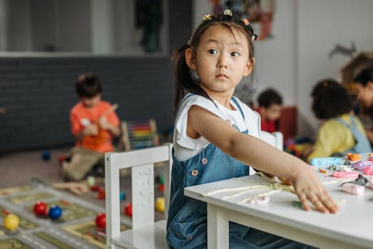 toddler with potty chair