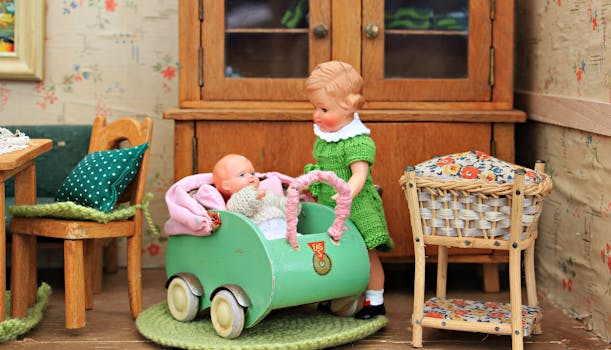 child-friendly potty setup