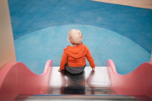 happy toddler on a potty