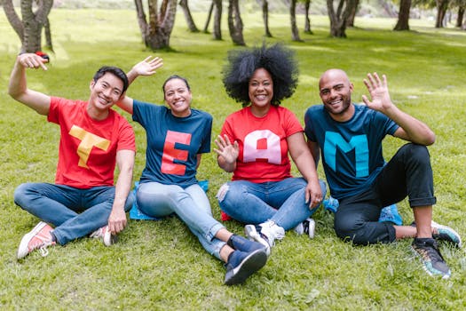 family celebrating potty training success