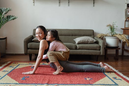 parent and child celebrating potty training success